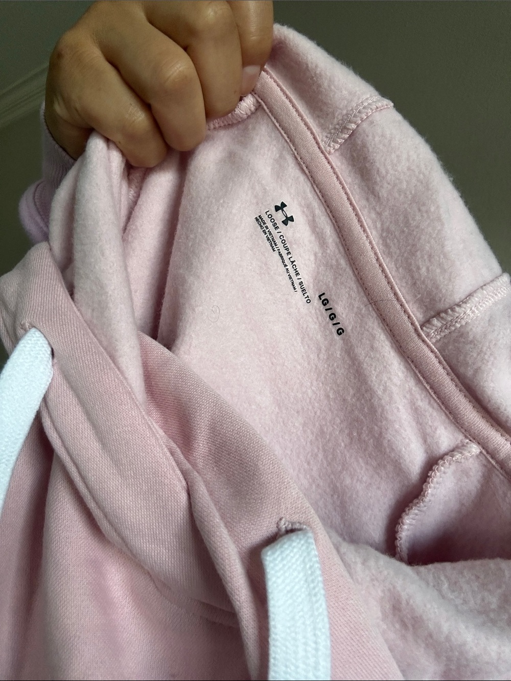 Under Armour Pink Fleece Joggers